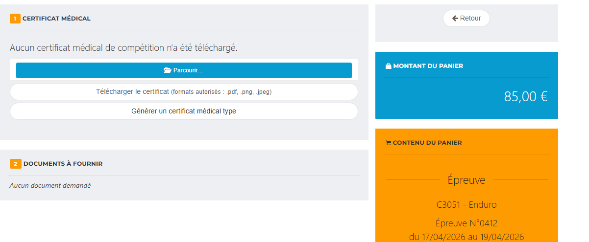 Step 6 – Generate and get the FFM medical certificate signed